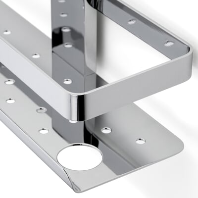 Duschablage Messing verchromt