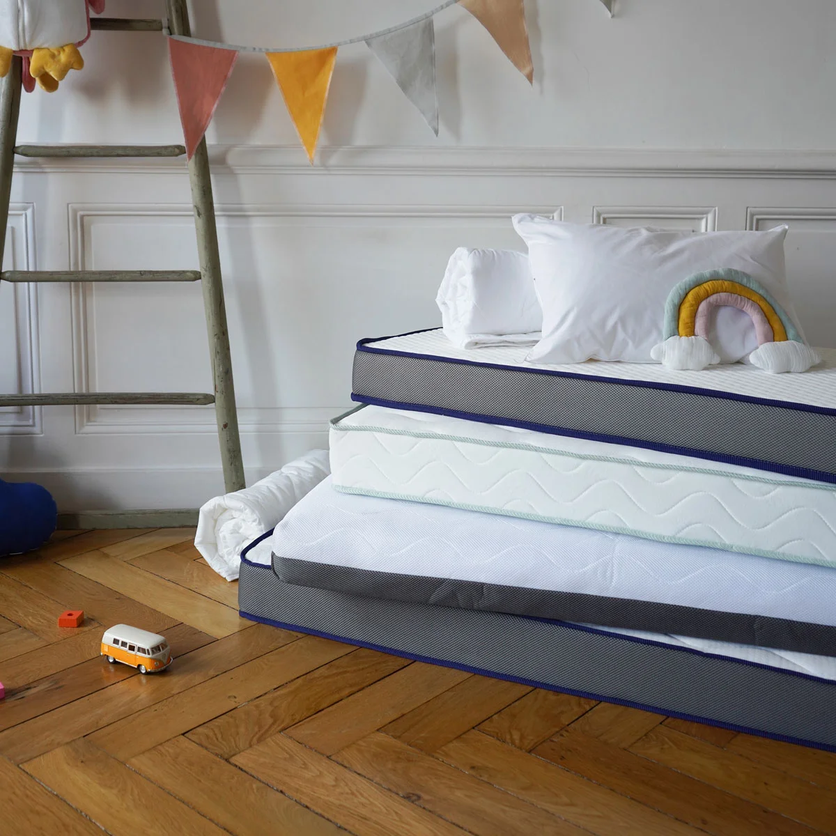 Matelas bébé BIODODO - Face été/face hiver