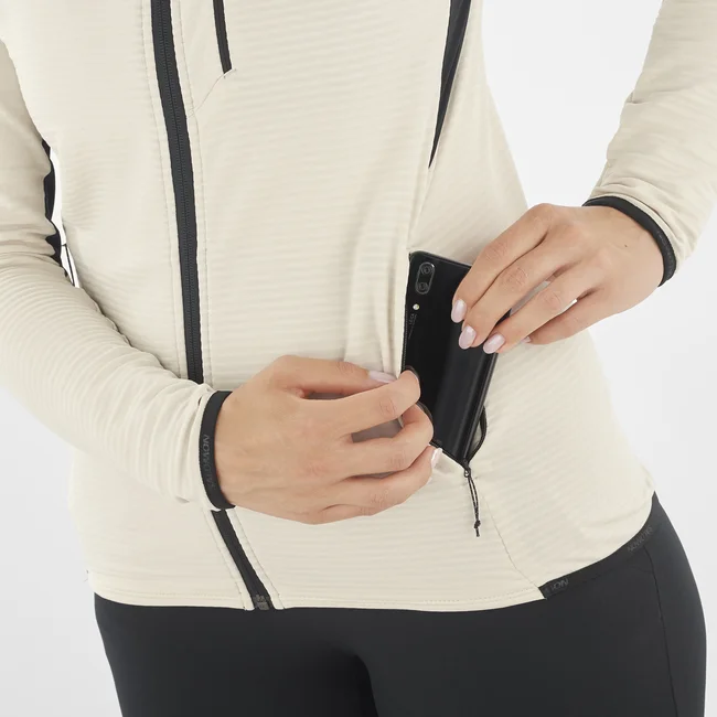 ESSENTIAL LIGHTWARM  Midlayer-Jacke mit durchgehendem Reißverschluss Damen