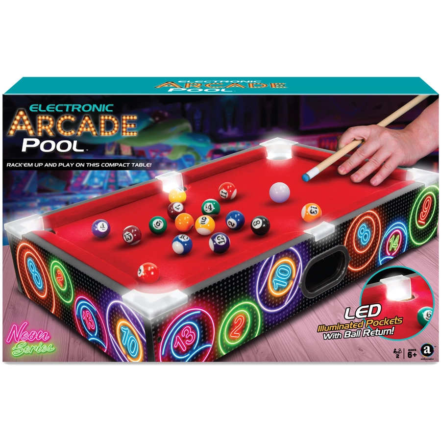 Merchant Ambassador Electronic Arcade Pool (Neon) bunt
