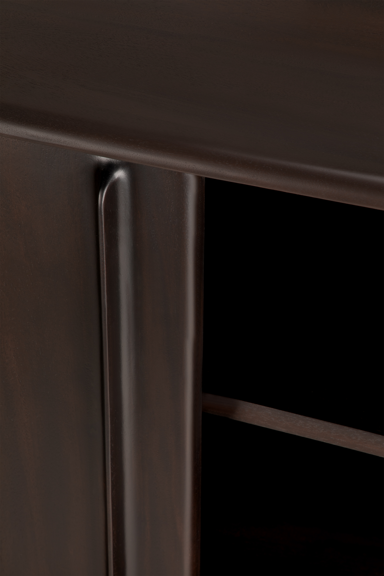 Dressoir Flow mahonie rose bruin 224 cm