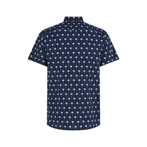 Tommy Hilfiger Mini Palm Print Skjorte, Desert Sky/Multi, XL