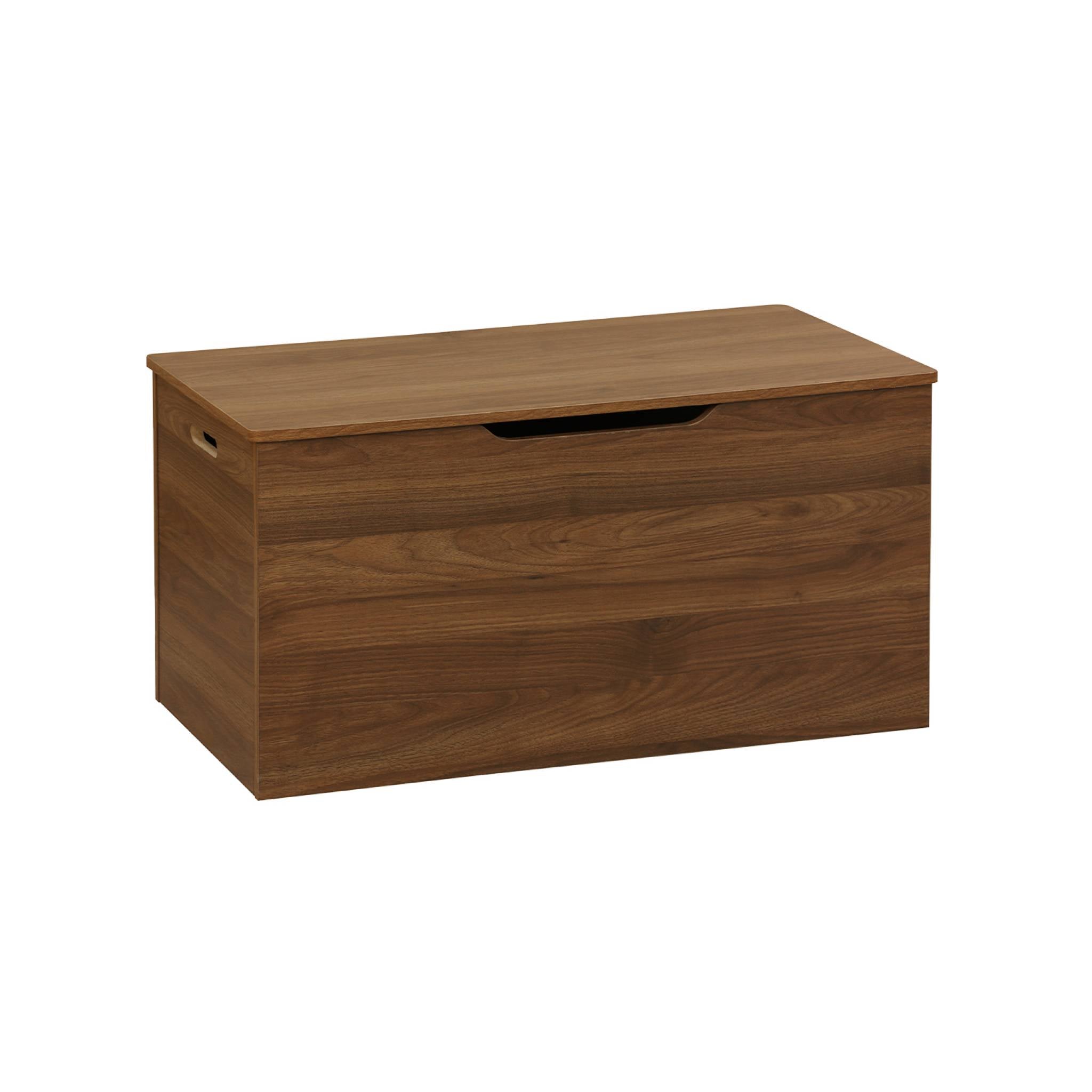 sweeek - Bedeinde, walnootkleurig houtdecor
