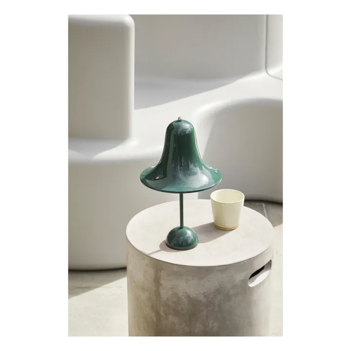 Verpan Lampe portative Pantop | Vert foncé