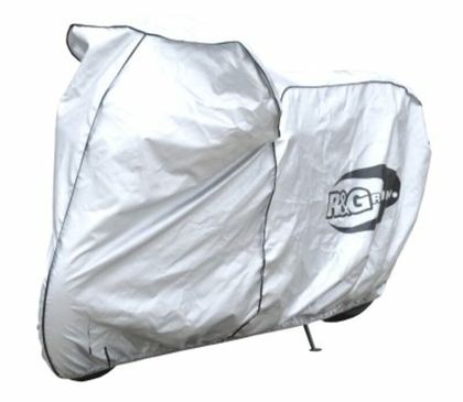 Housse moto R&G Racing universelle argent