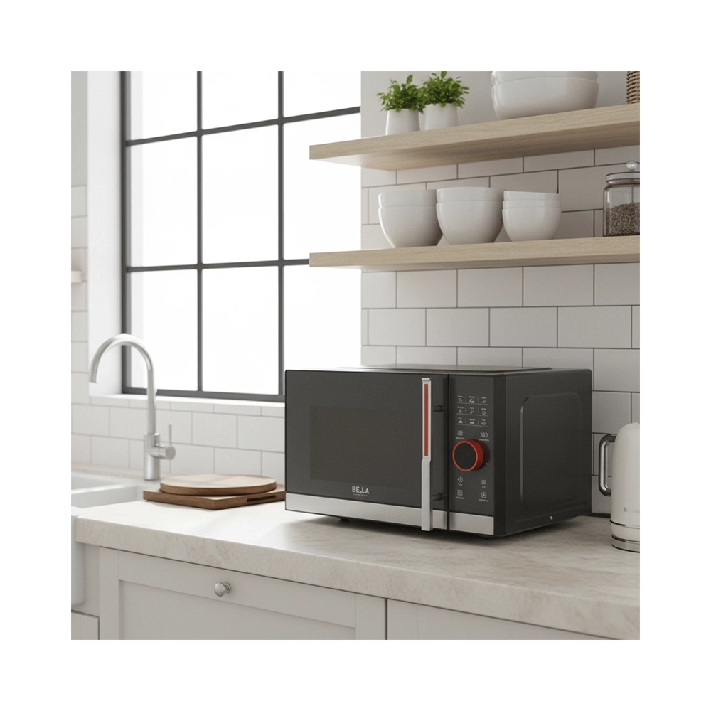 BergerLanz FSP Mikrowelle 23 Liter 800 Watt mit Grill