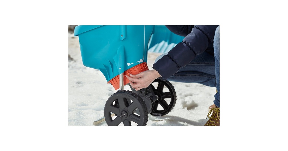 GARDENAStrooiwagen XL strooiapparatuur  (Turquoise/zwart, 436-20)