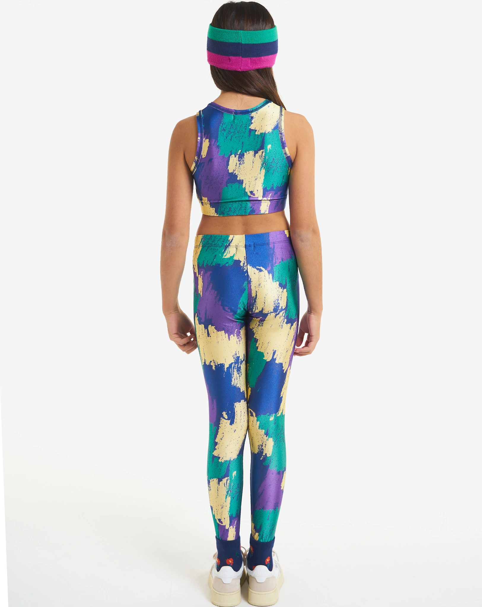 Tank-Top SHADOWS AOP in midnight blue