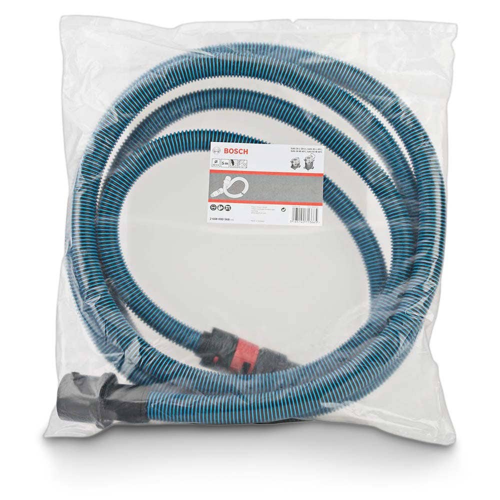 BOSCH 5m 22mm Antistatic Vacuum Hose 2608000571
