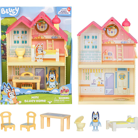 Bluey Mini familiehus legesæt
