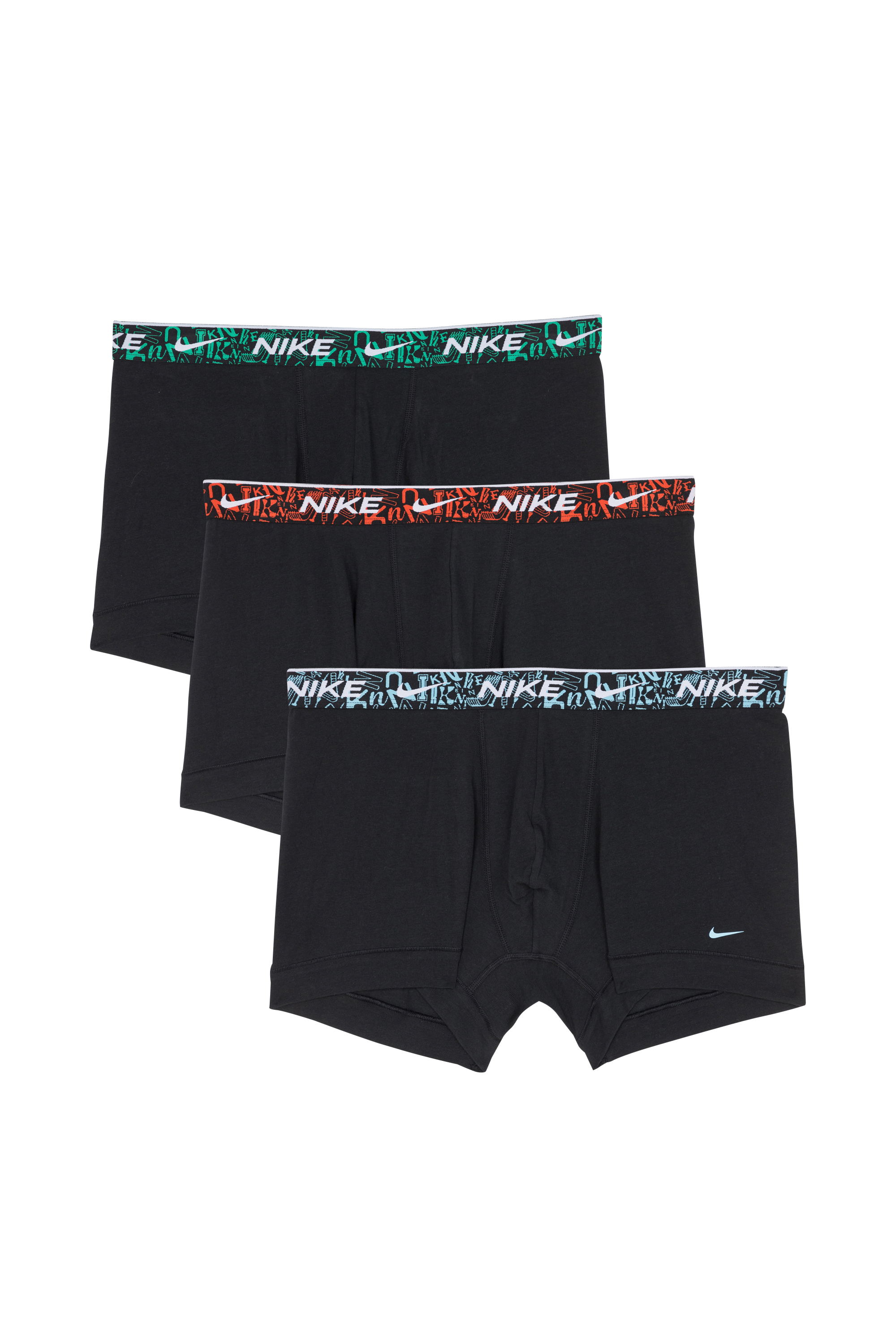 NIKE UNDERWEAR Boxer COTTON STRETCH TRUNK  Noir