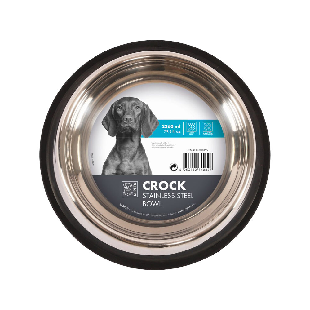 M-Pets Crock Eet- en Drinkbak