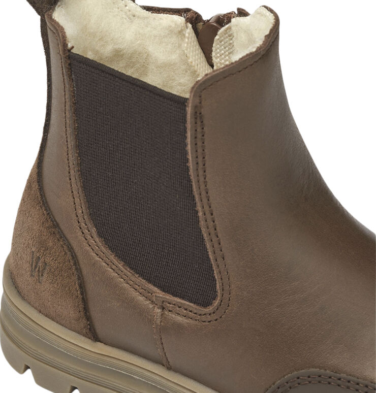Wheat Benne Elastic Zip Tex Soil