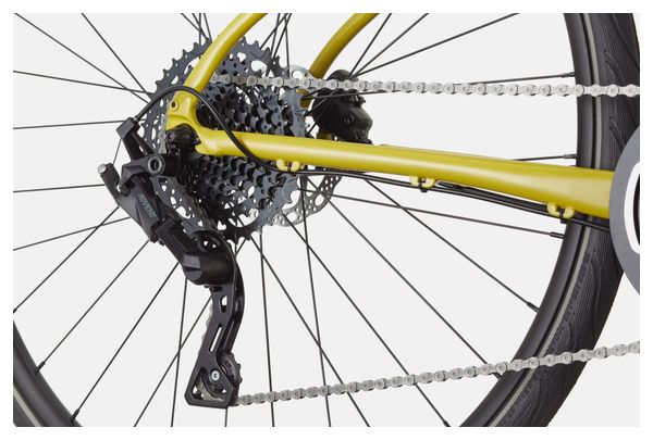 Vélo de Ville Fitness Cannondale Quick 4 MicroShift 9V 700 mm Jaune