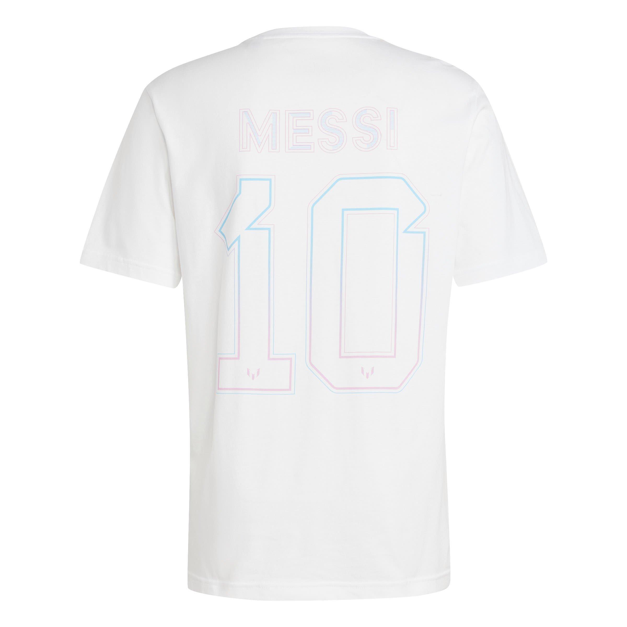 adidas Messi Number 10 T Shirt 2023 Adults