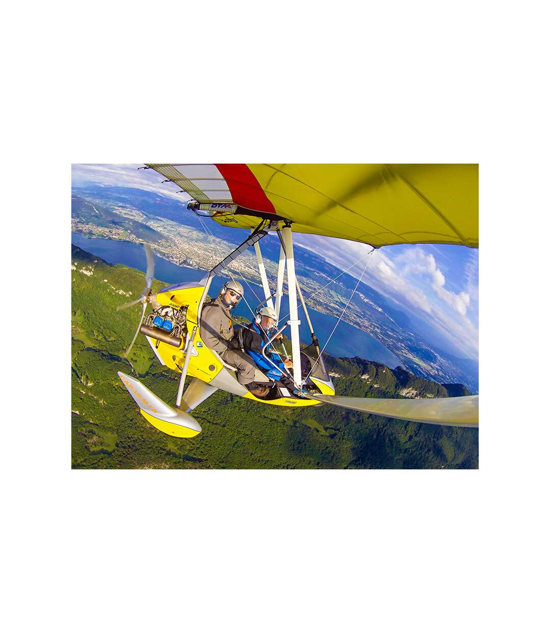 Vol pédagogique ou découverte en ULM pendulaire ou paramoteur pour 2 près de Bordeaux - SMARTBOX - Coffret Cadeau Sport & Aventure