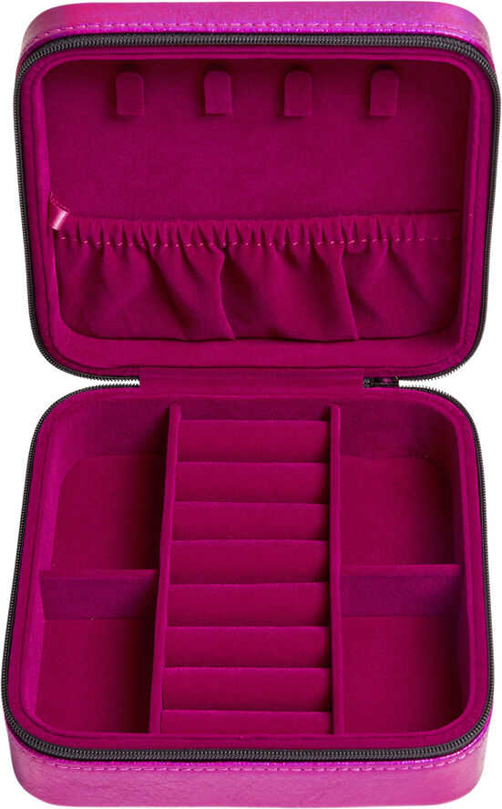 DAY ET Day Gleam Jewelry Zip Square B Very berry