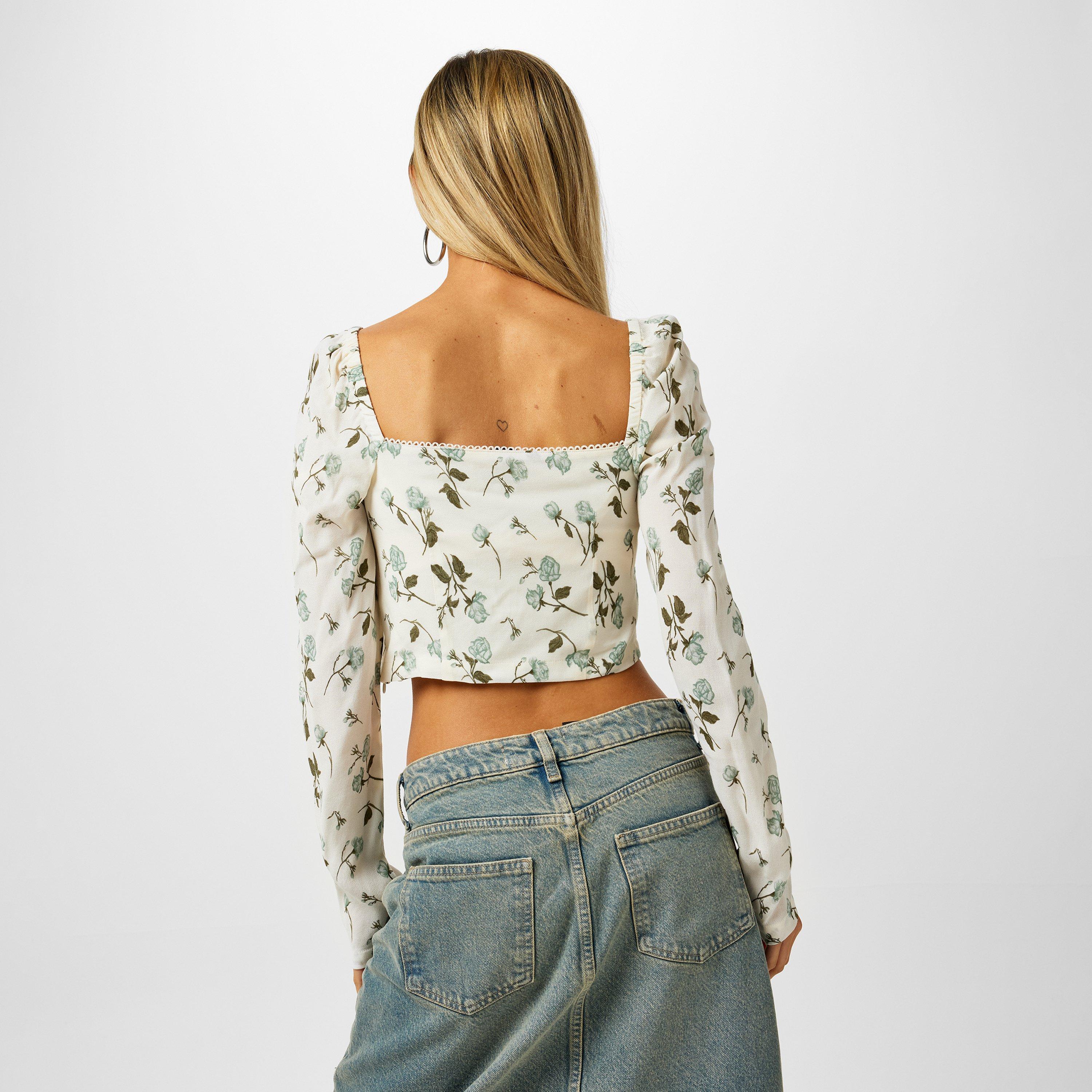 Jack Wills JW Long Sleeve Fitted Blouse