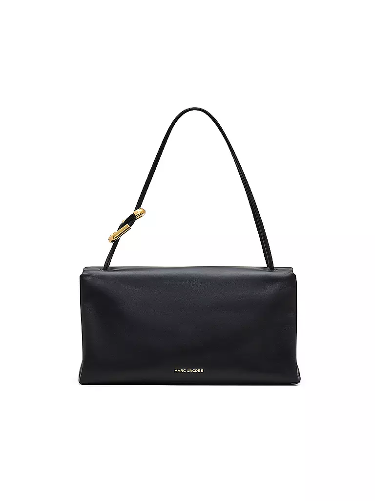 MARC JACOBS Ledertasche - Umhängetasche THE LARGE DUAL BAG schwarz