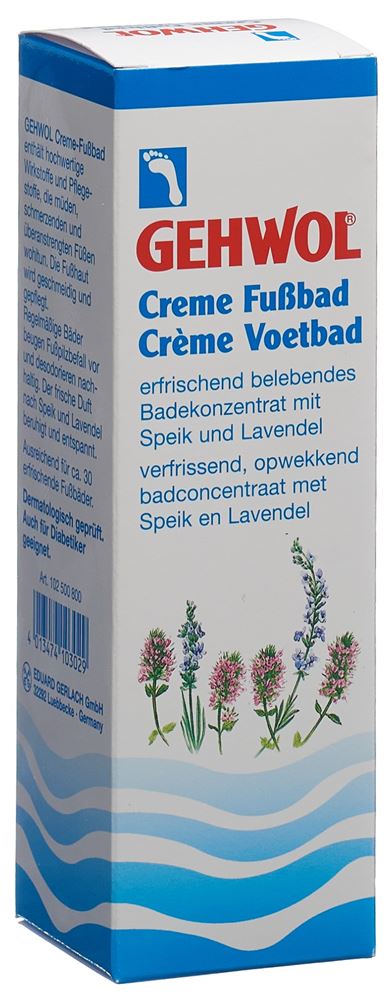 GEHWOL Creme-Fussbad<br>150 ml, Flasche