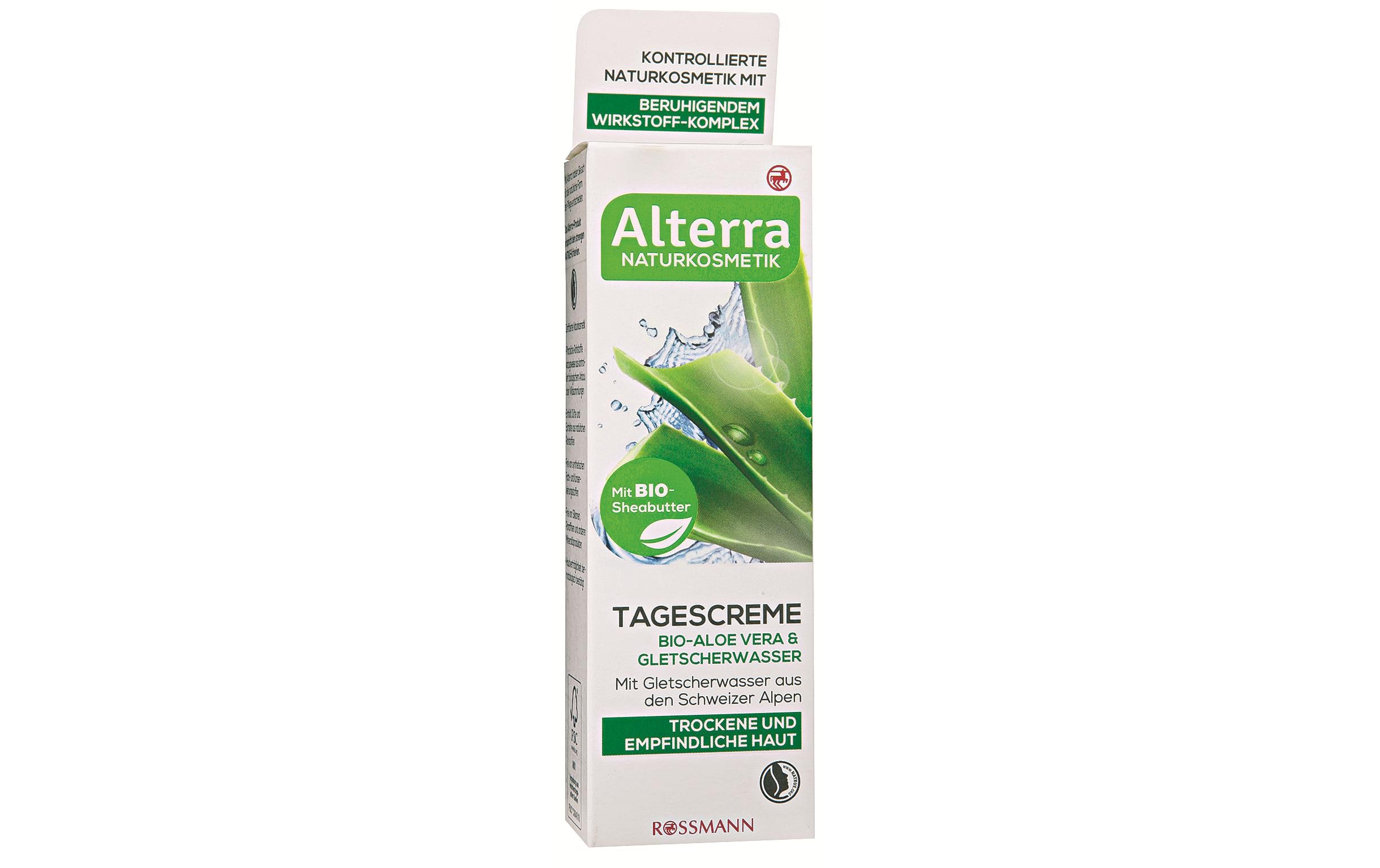 Tagescrème Bio-Aloe Vera & Gletscherwasser 50 mlVegane und natürliche Gesichtspflege für ein reines Hautgefühl