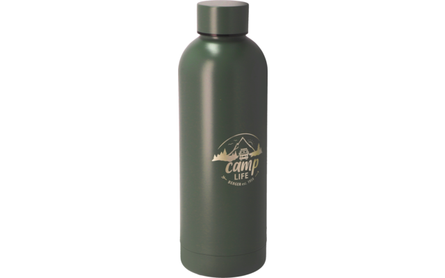 Camplife Edelstahl Thermo-Trinkflasche 500 ml