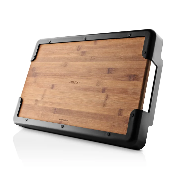 Eva Solo - Nordic Kitchen Serviertablett rechteckig, Bambus / schwarz