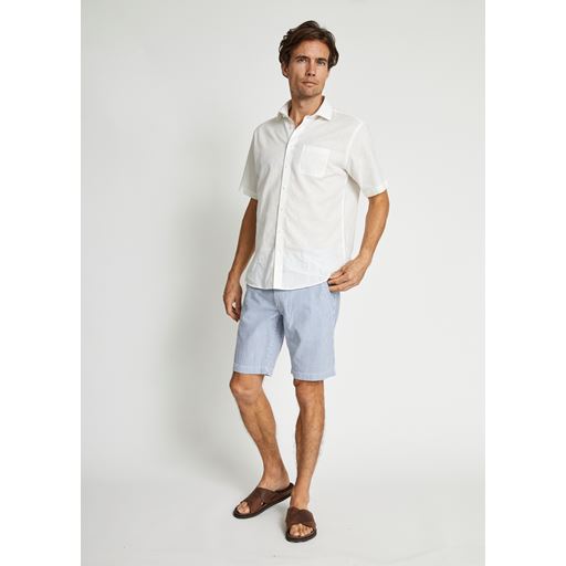Bruun & Stengade Bertil Shorts, Blue/White, 30