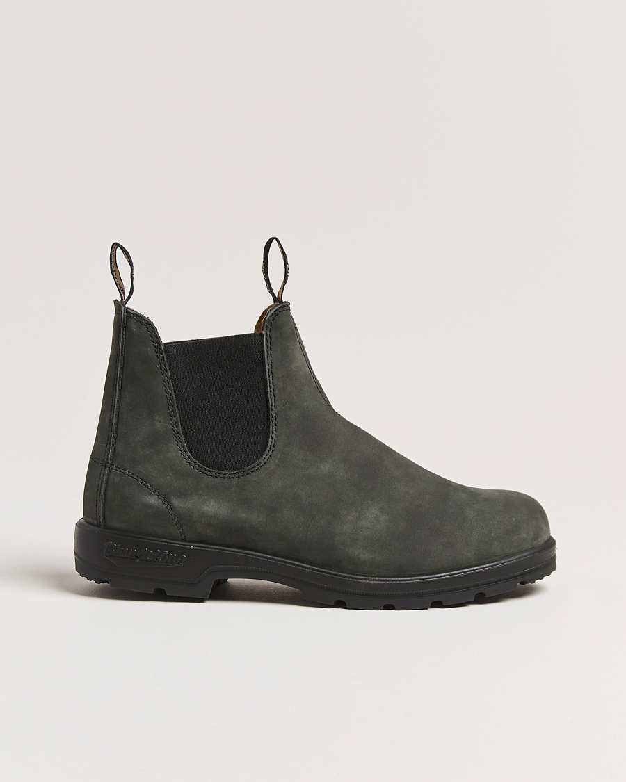 Blundstone 587 Original Leather Chelsea Boot Rustic Black
