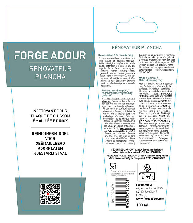 Kit de nettoyage Forge Adour