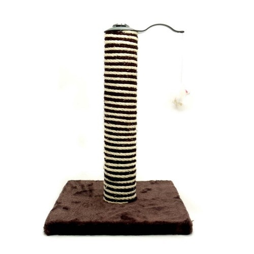 Arranhador de luxo para gatos, marrom chocolate