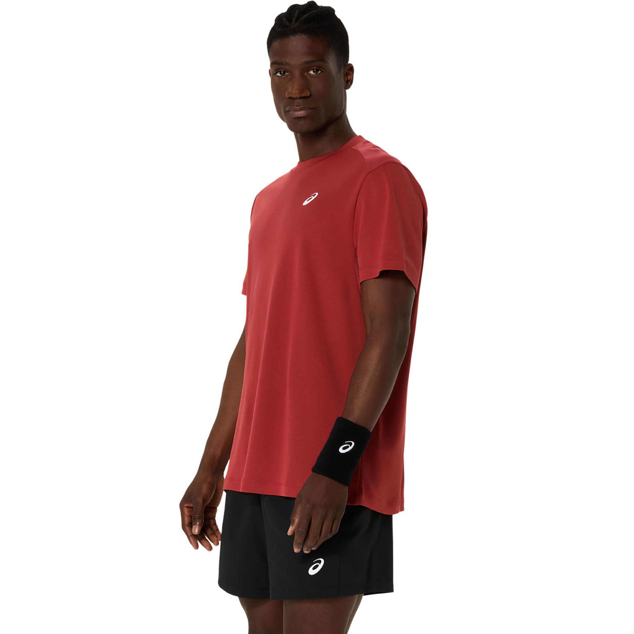 ASICS Court T-shirt Hommes - Rouge