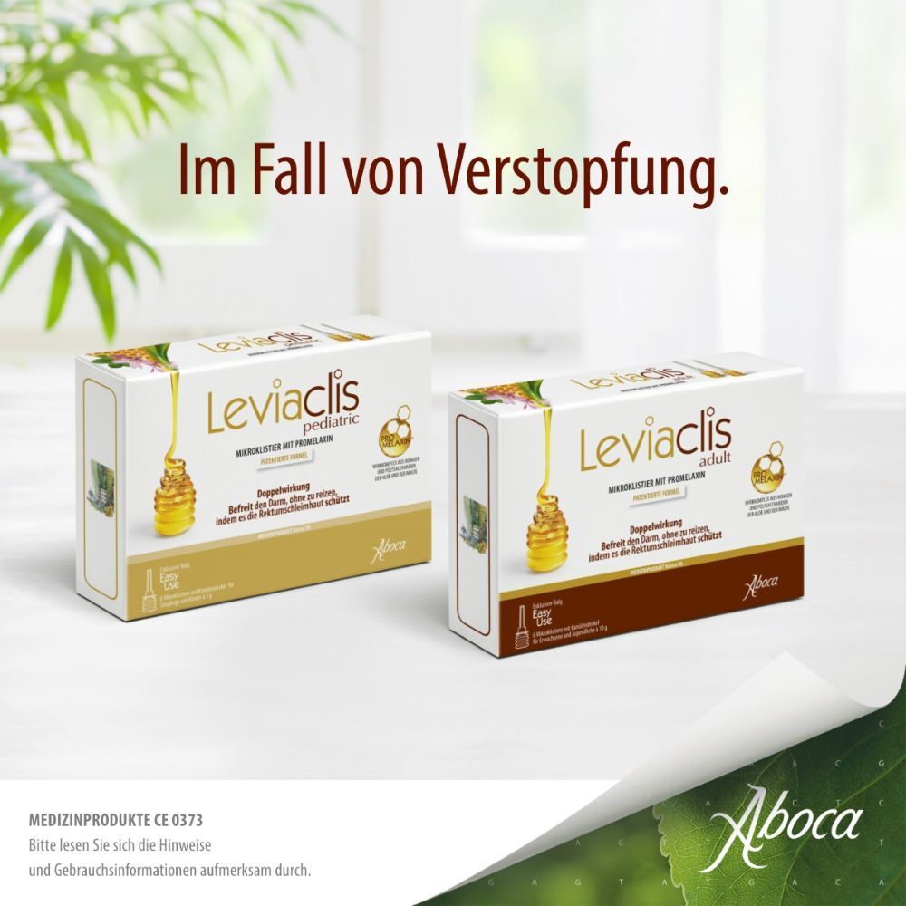 Leviaclis Kinder Mikroklistiere bei Verstopfung