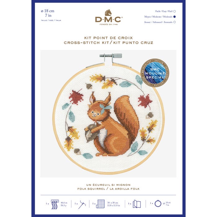 DMC-Borduurpakket eekhoorn