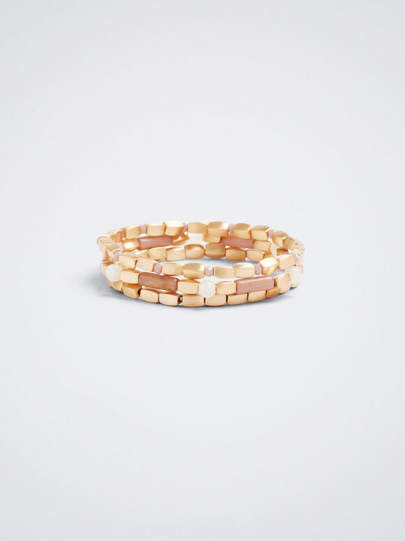 Conjunto de pulseiras elásticas - Multicor