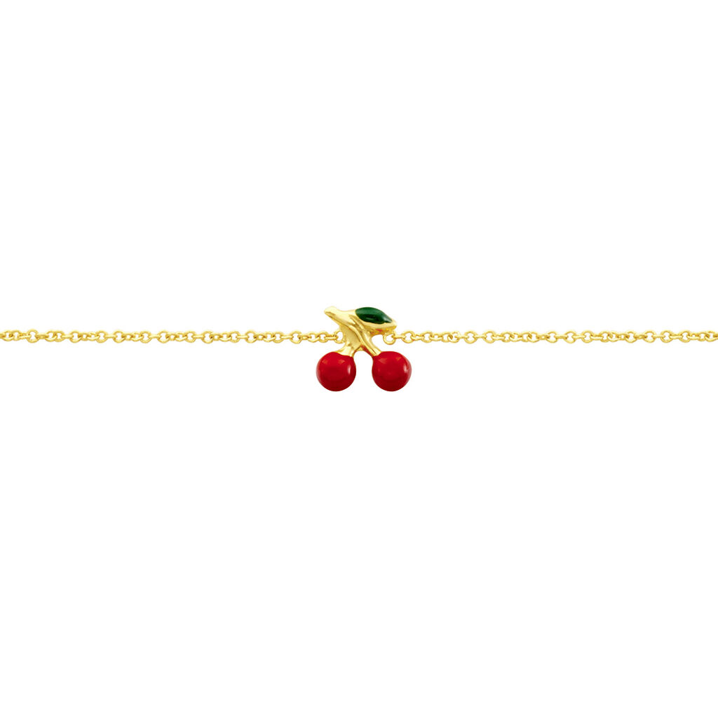 Bracelet Cherry Cerise Or Jaune