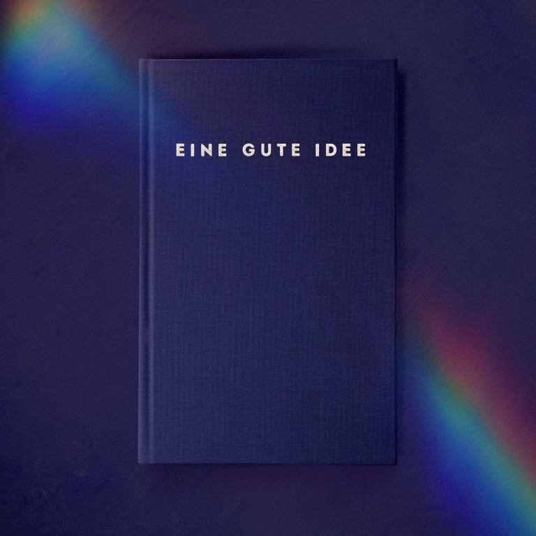 Notizbuch Eine gute Idee