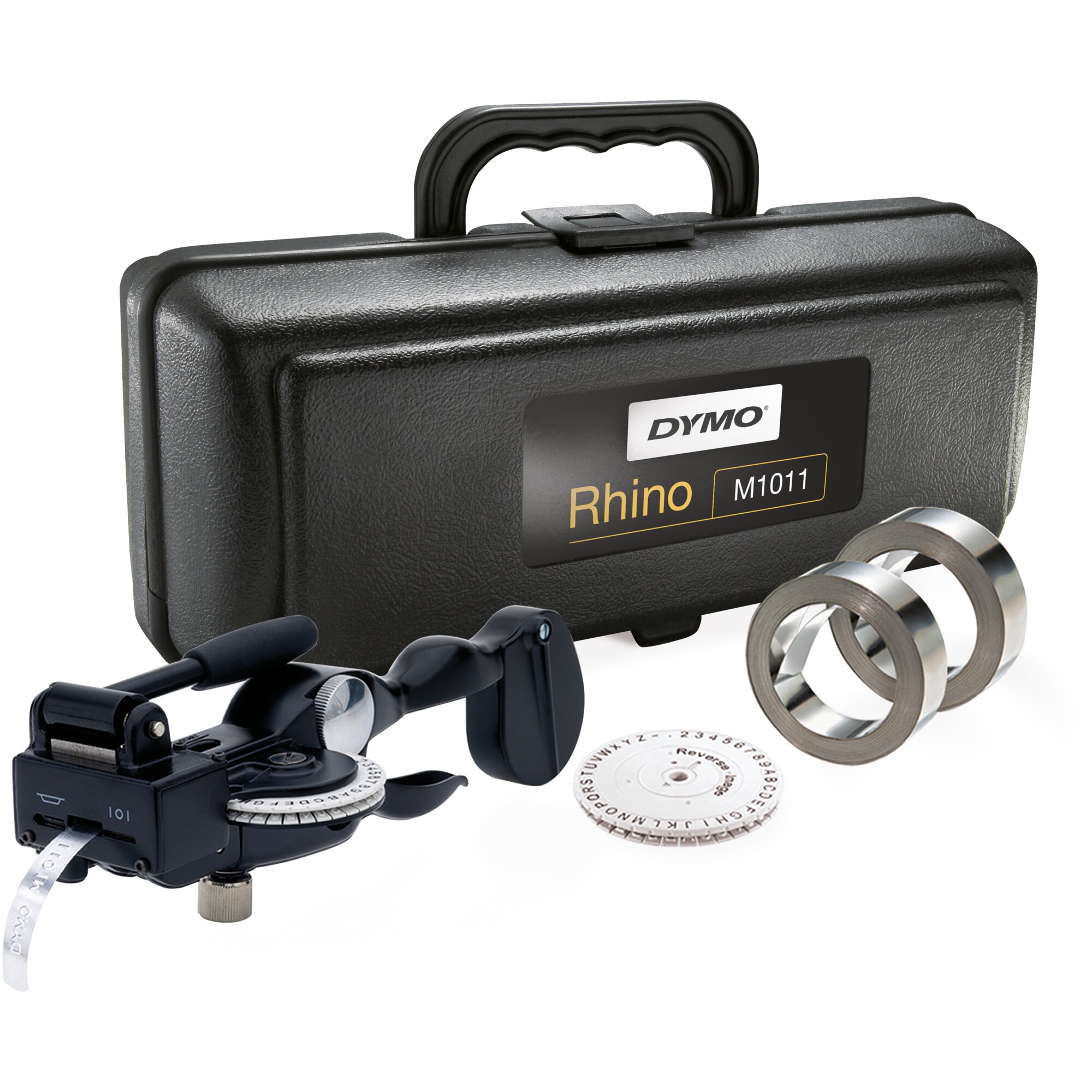 Dymo Prägegerät Rhino M1011 im stabilen Hartschalenkoffer