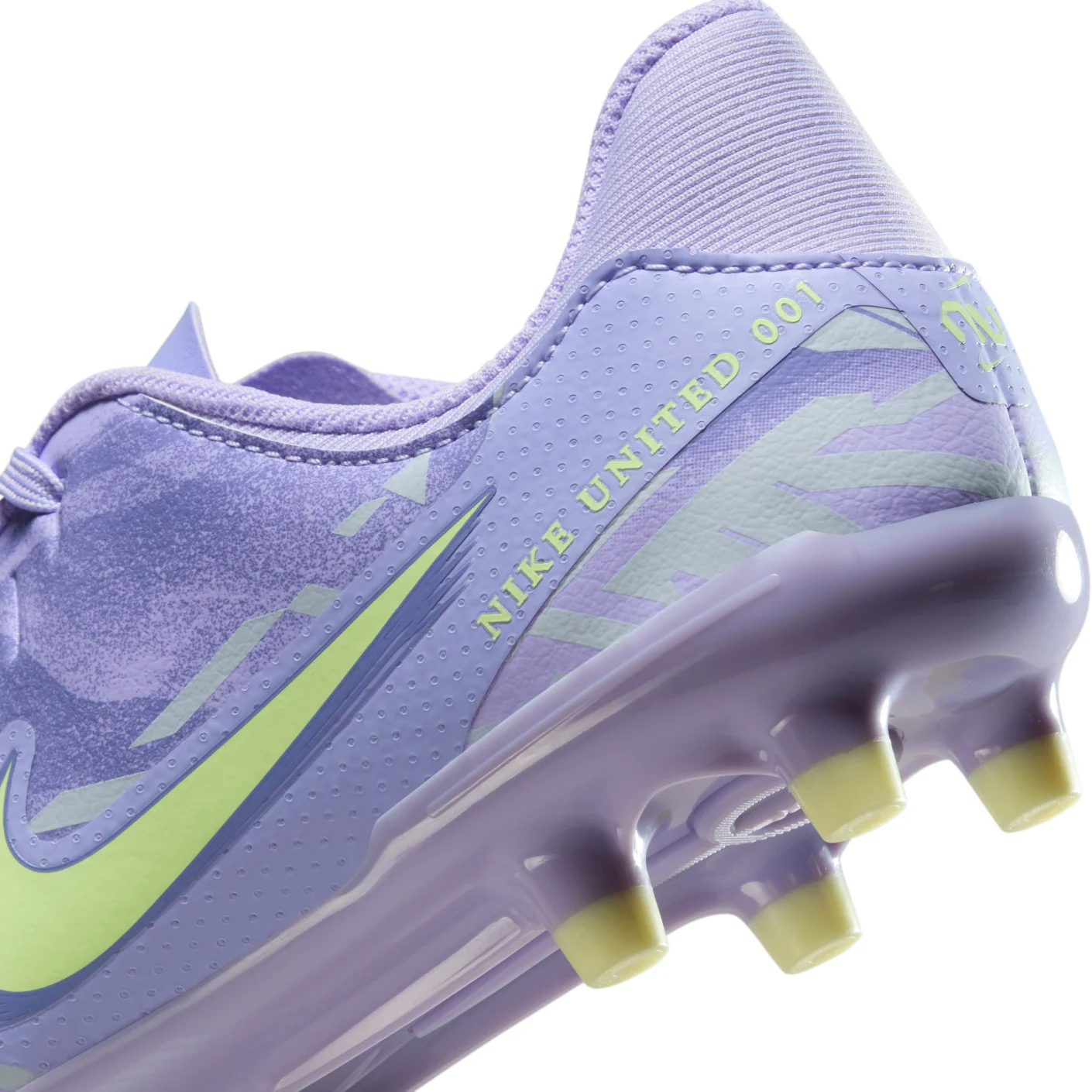 Nike Tiempo Legend 10 Academy Gras / Kunstgras Voetbalschoenen (MG) Kids Lichtpaars Lichtgeel