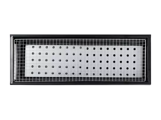 Barbecue portable de camping Acier inoxydable 60x22,5x33 cm