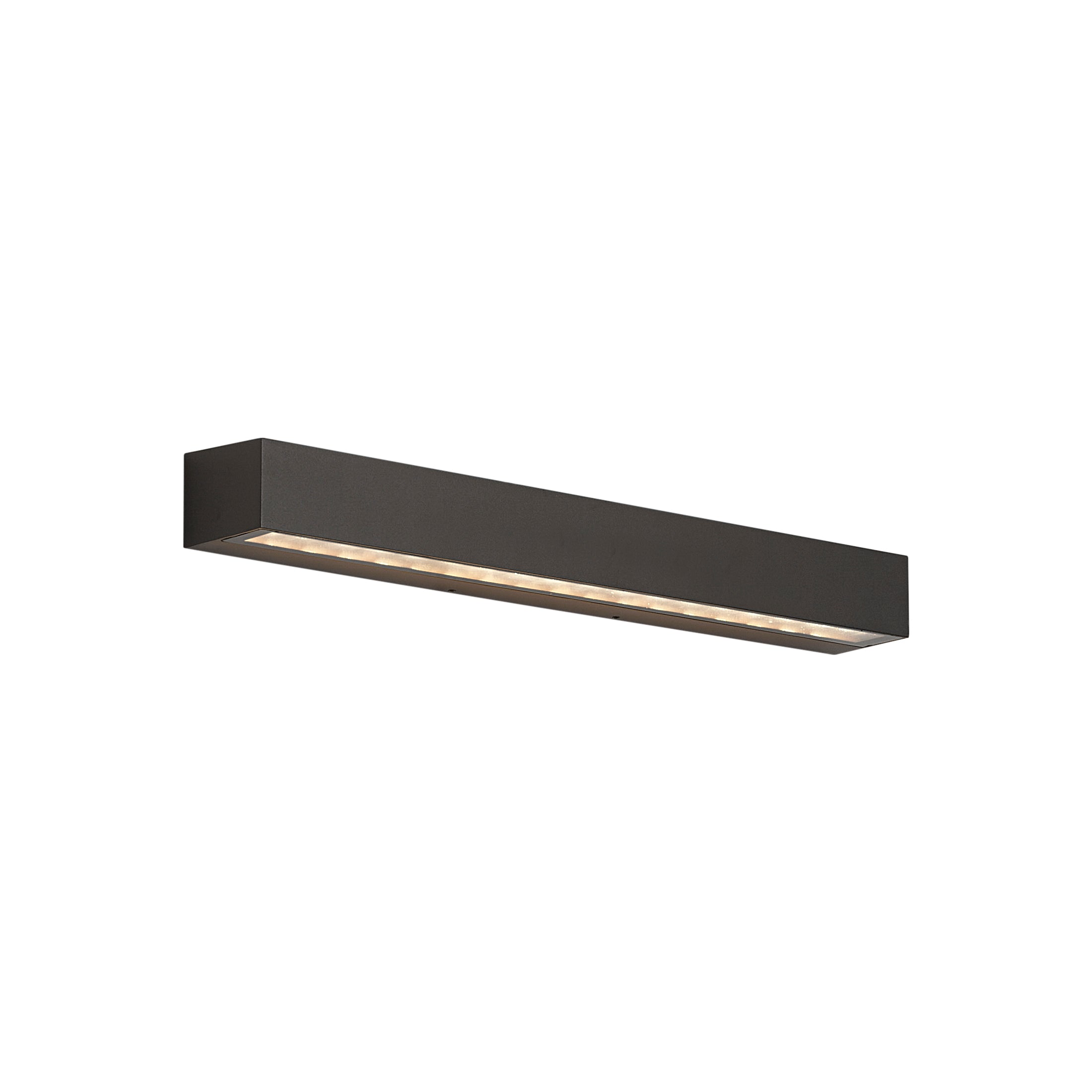 QAZQA IndustriÃ«le buiten wandlamp zwart 55cm incl. LED IP65 - Hannah