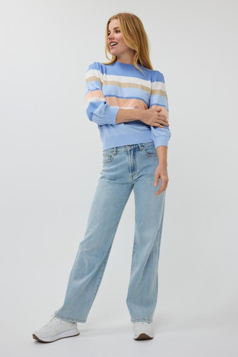 EsQualo blauwe dames trui