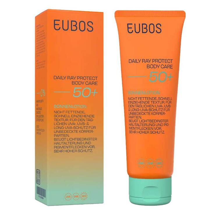 Eubos Daily Ray Protect Body Care Lotion LSF 50 + , 125 ml