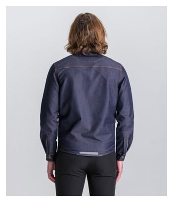 Veste Manches Longues Santini Denim Bleu