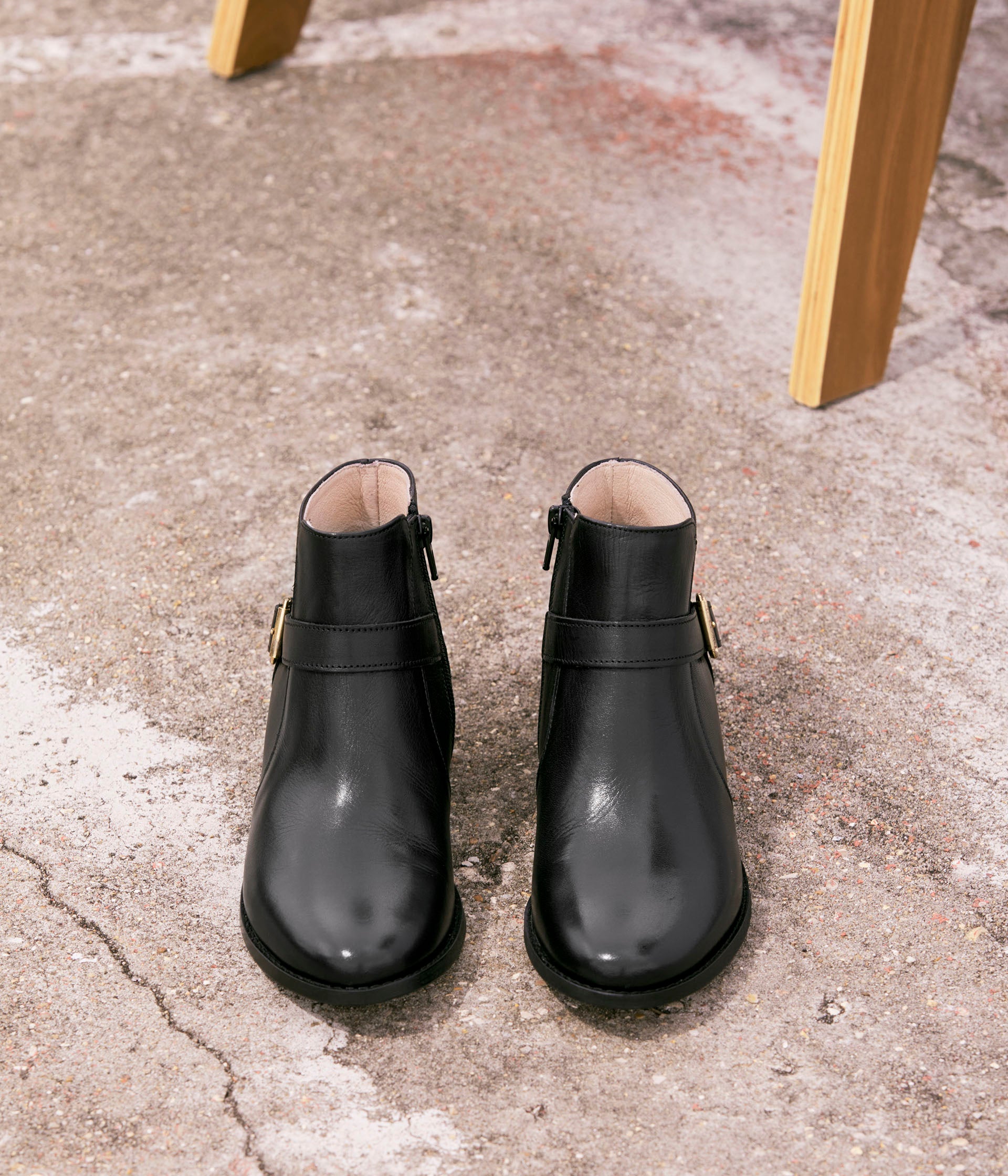 Bottines noires Post