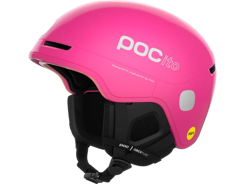 POC Helm POCito Obex MIPS Fluorescent Pink, XXS Kinder-Skihelm