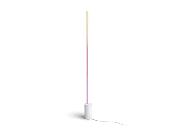 Philips Hue White and Color Ambiance Gradient Signe - Gulvlampe - LED - 29 W - 16 millioner farver/varmt til køligt hvidt lys - 2000-6500 K - hvid