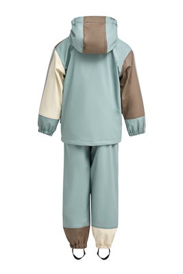 Nordbjørn Pallas Fôret Regnsett, Silver Blue
