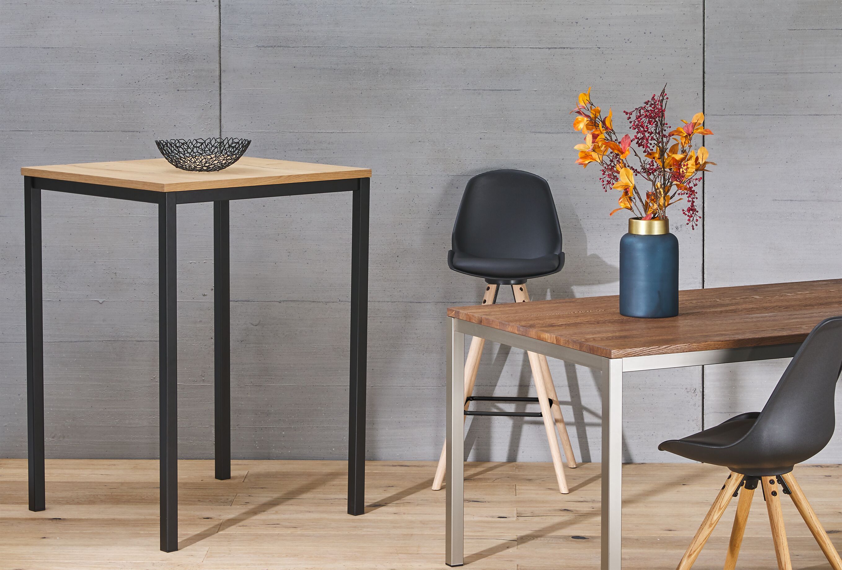 ALEXIS II Tisch - Nussbaum / B: 200.0 cm x T: 90.0 cm x H: 75.0 cm