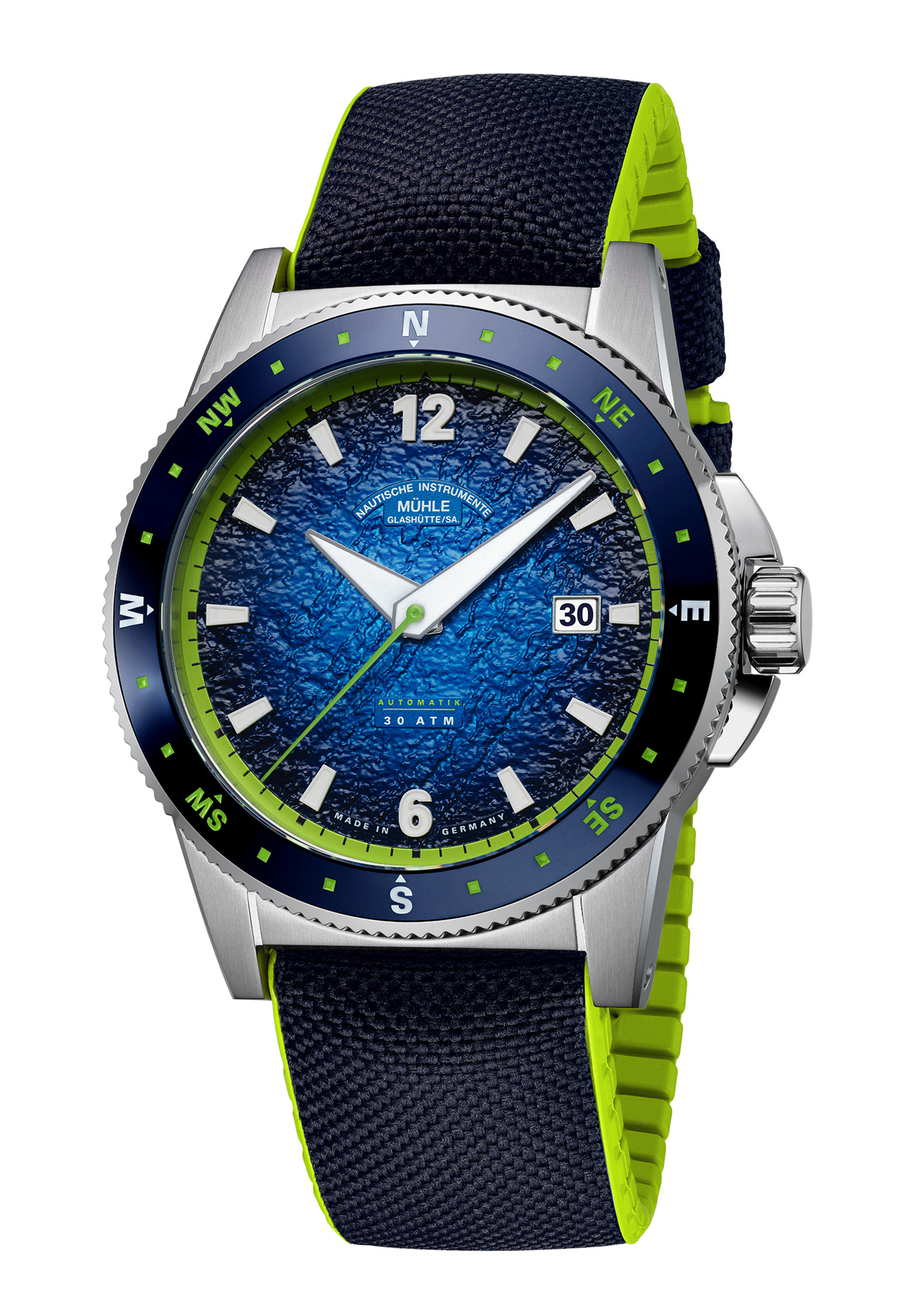Mühle Glashütte Sportivo Compass Datum M1-52-22-CK